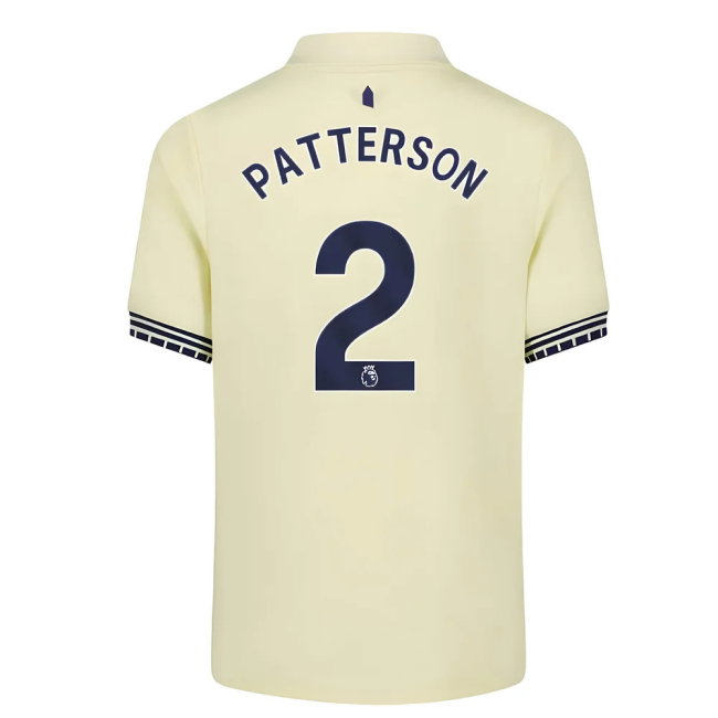 2025-2026 Everton Away Shirt - Kids (Patterson 2)-SoccerKits Hub | Buy Soccer Jerseys Online